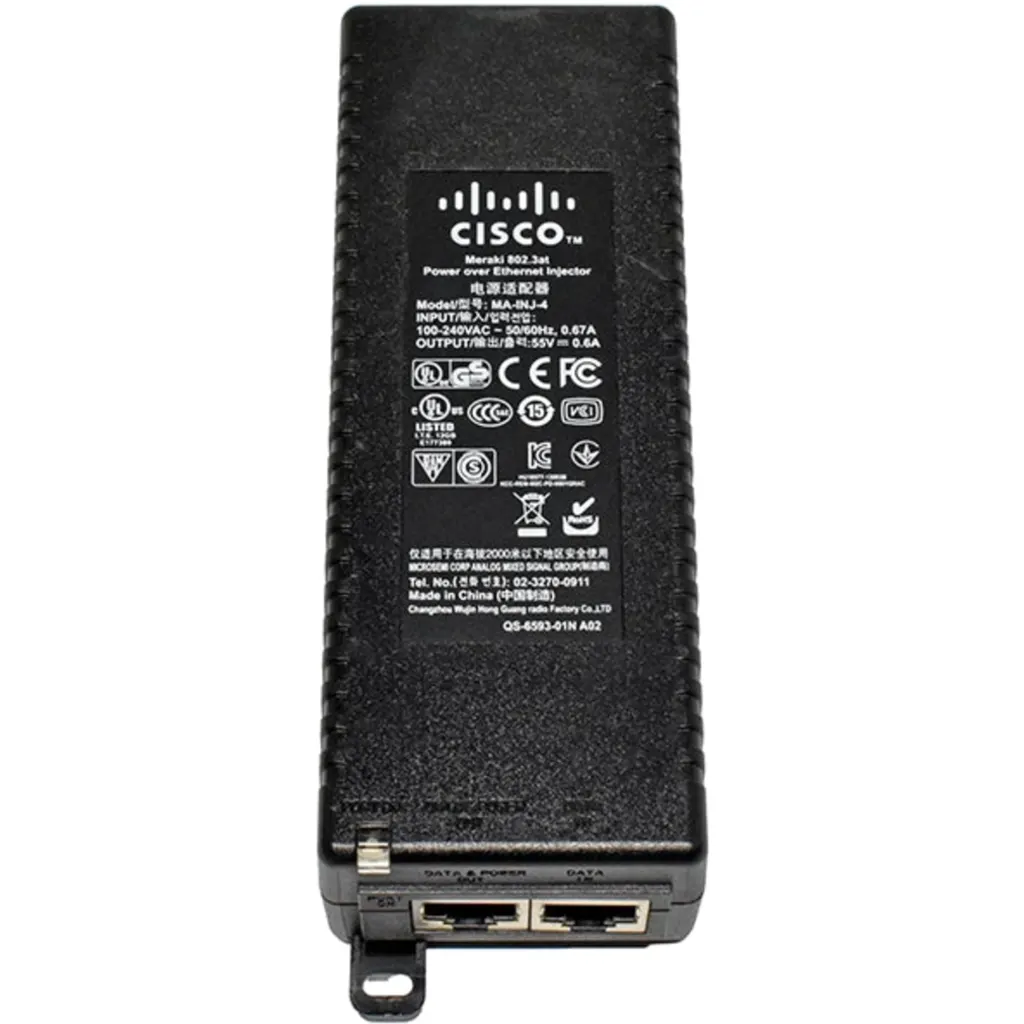 POWER INJECTOR 802.3BT 5G MGIG ETHERNET