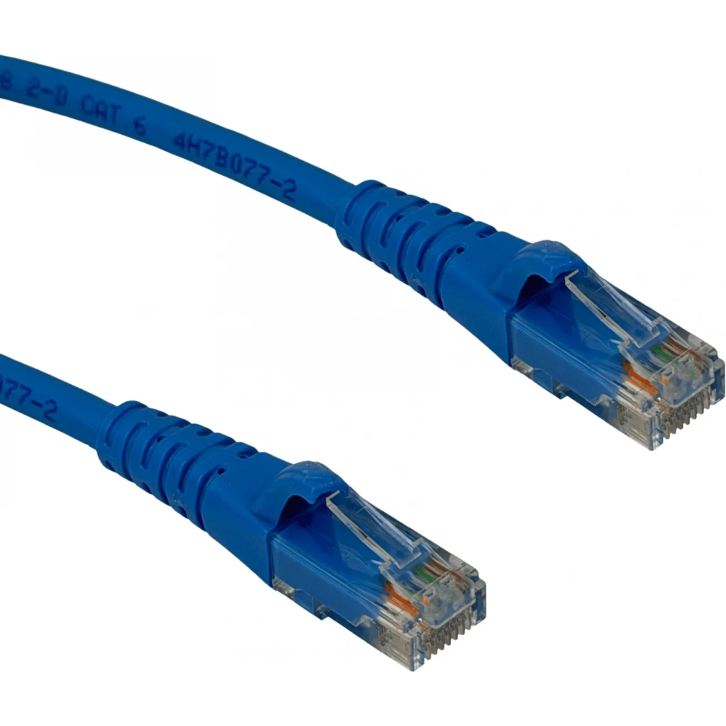 Imagen 3 de Cable de Red Categoria 6 U/UTP Azul Longitud 10 metros LSZH Patch Iny. Multif.