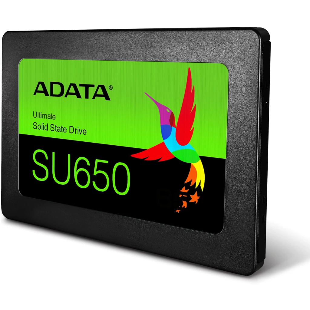 Imagen 2 de Unidad SSD AData SU650 480GB 2.5" 7mm SATA III 6.0Gb/s Lec 520MB/s Esc 450MB/s