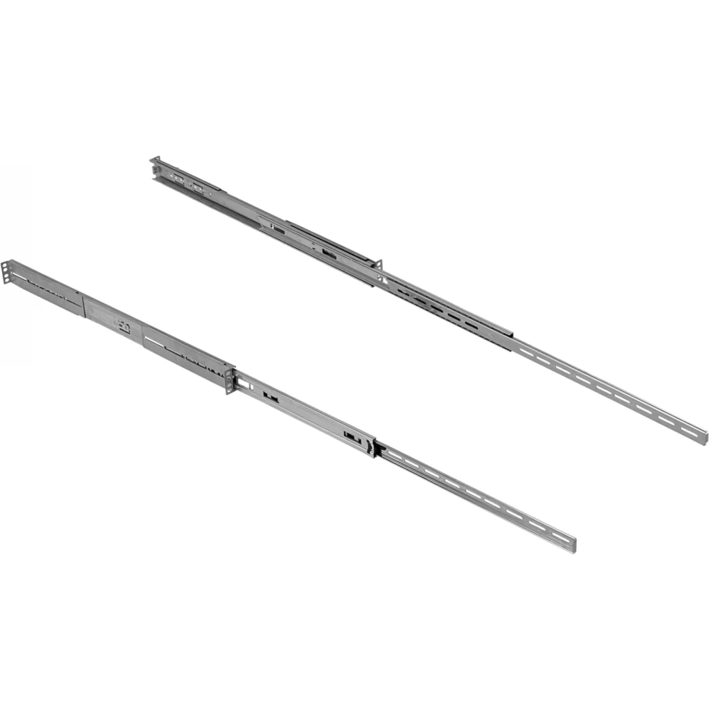 2U Fondo-670-950mm Riel de Rack deslizable-695mm Soporta-30Kg
