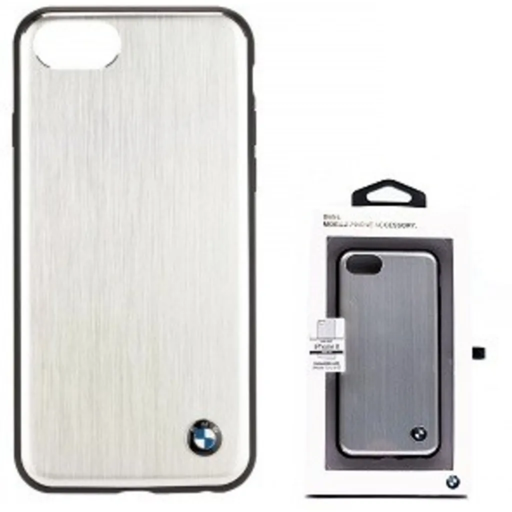 CARCASA BMW P/IPHONE 7/8 SILVER BMHCI8SASI