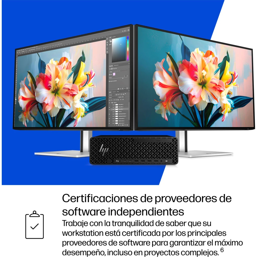 Imagen 7 de Computador Workstation HP Z2 G1i SFF Ultra 9 285 32GB 1TB RTX Ada 2000 16GB W11P