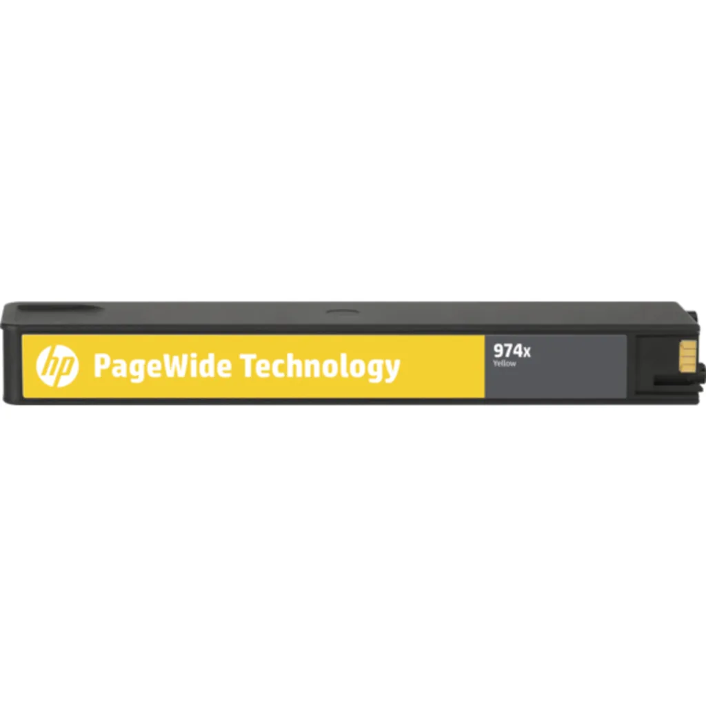 Imagen 1 de Toner HP 974X Amarillo Alta capacidad  7.000 pag. PageWide Crtg