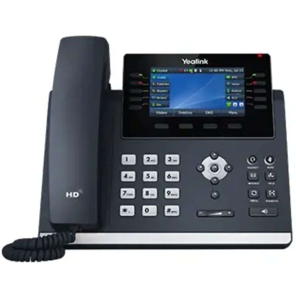 Imagen 2 de Teléfono Yealink SIP-T46U Pantalla color 4.3" 2*USB 2 Gigabit PoE WiFI 2*RJ9