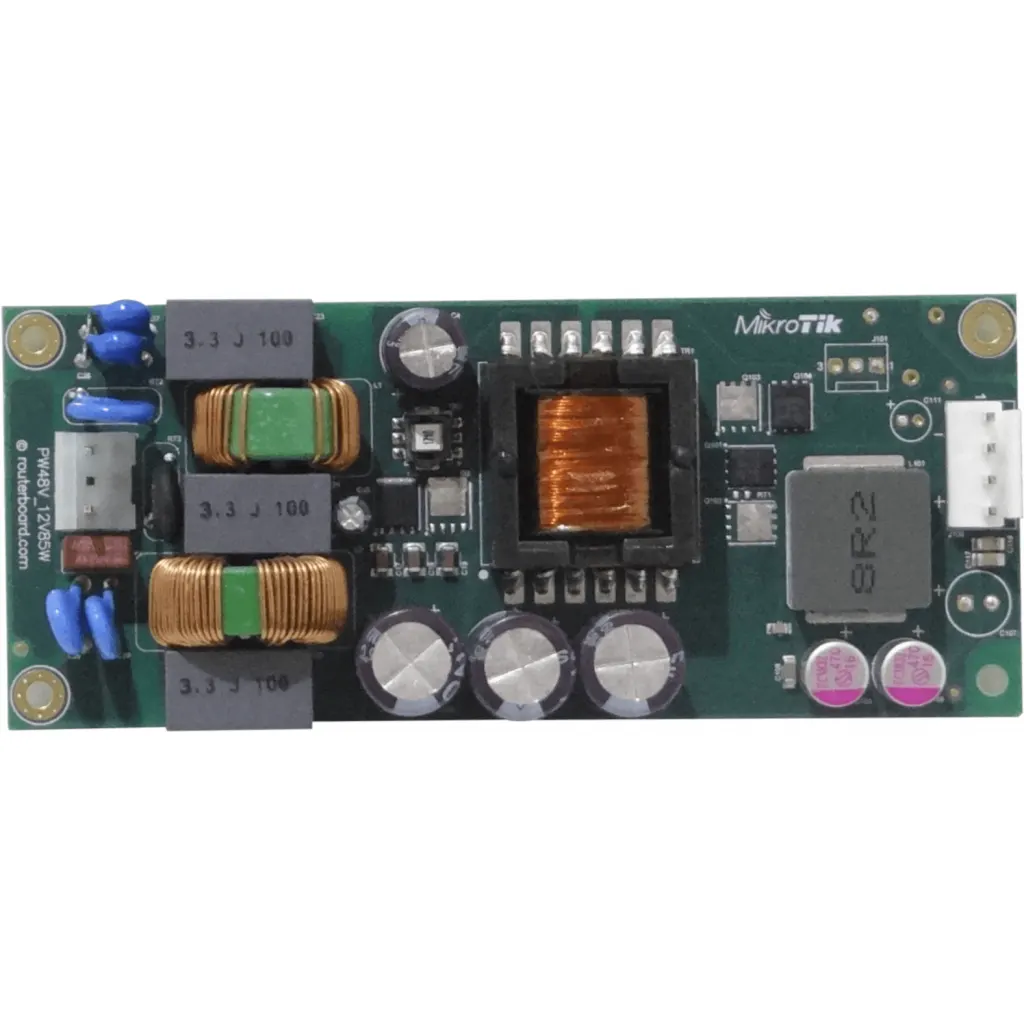 MIKROTIK Telco in+-48VDC 5A out+12VDC 7A Fuente p/CCRxxR2 126x52x30mm