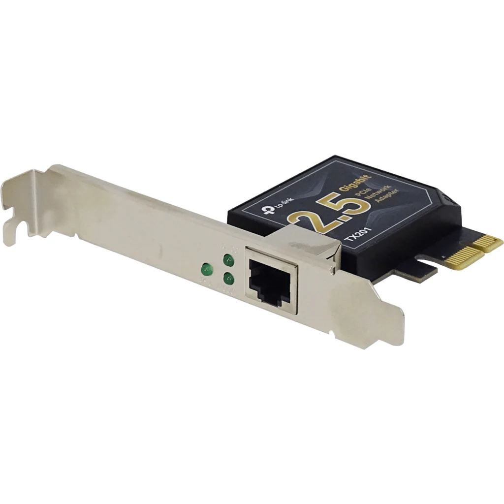 Tarjeta de Red Interna TP-Link TX201 V1 PCIe 2.1x4 1*100M/1G/2.5G Gbt LowProfile