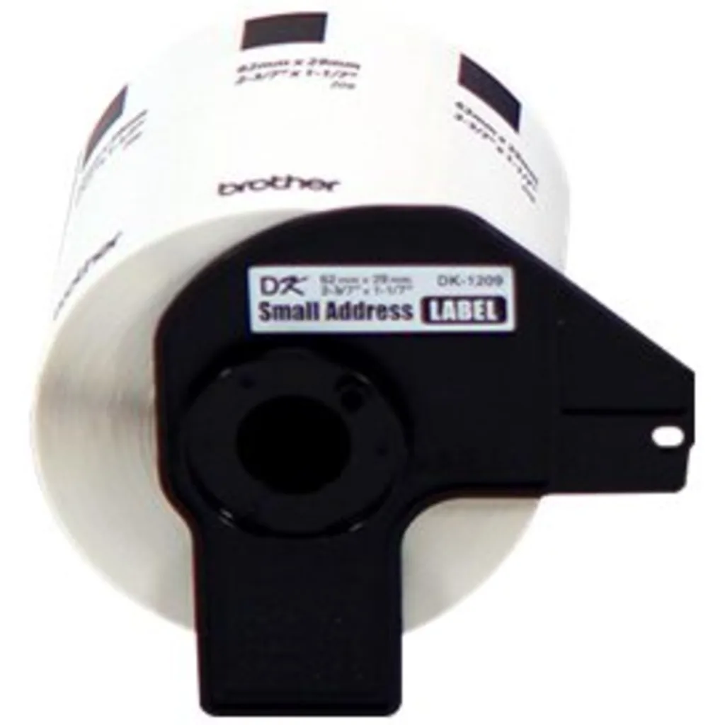 Imagen 1 de Cinta Rotuladora Brother DK1209 29x62mm precut label 800 unds
