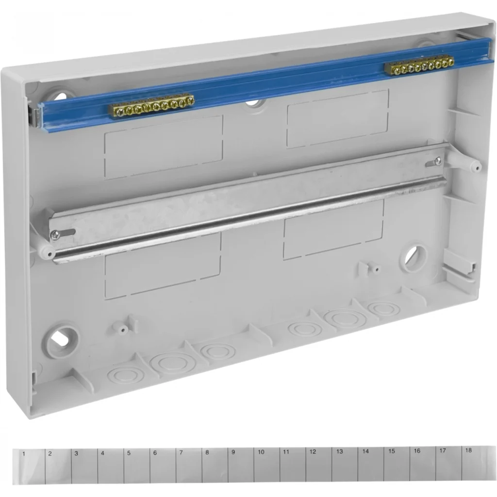 LEXO Tablero Sobreponer LSZH 18 Modulos Riel Din IP41 IK08 5399118