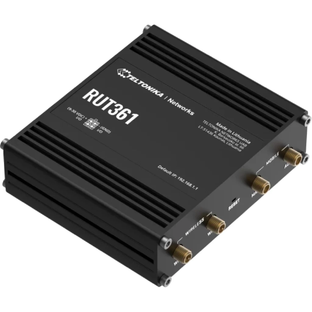 Imagen 2 de Teltonika Router industrial LTE Cat6 compacto con conectividad segura y gestion 