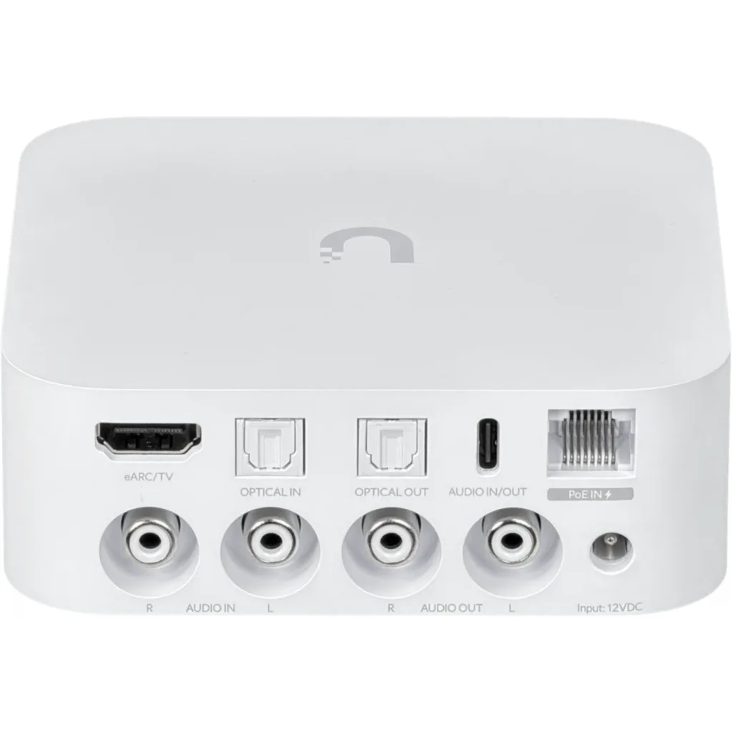 Imagen 1 de UBIQUITI Blanco 4-RCA eARC 2-Optico 1-100 USBC Reproduce Audio Digital