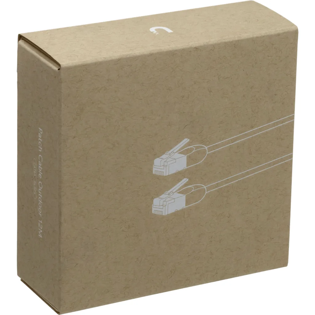 Imagen 3 de UBIQUITI 12mt Negro Cat6A F/UTP Cable Exterior TPE 10GbE PoE+++
