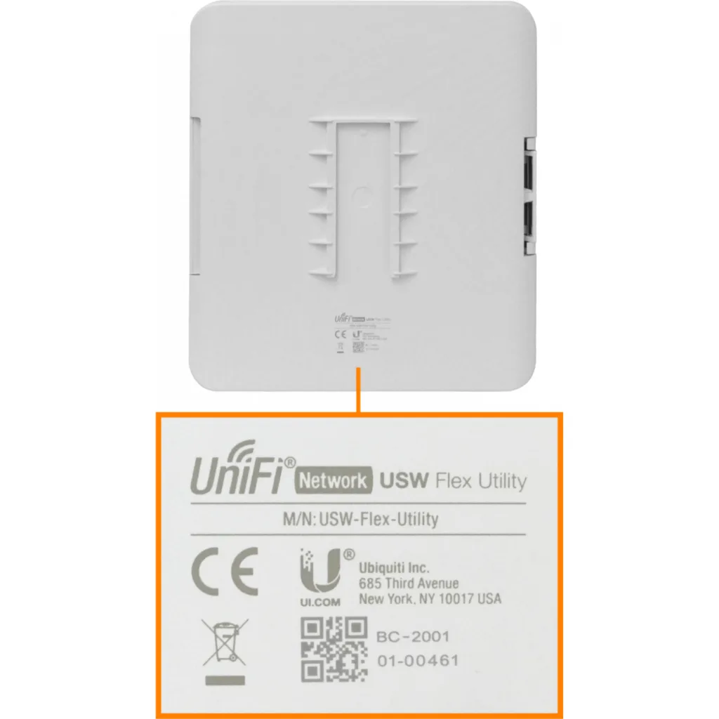 Imagen 6 de UBIQUITI Caja Exterior incluye PoE-54V-60W para switch USW-FLEX