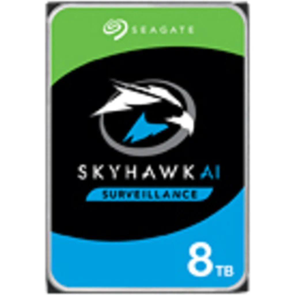 Imagen 1 de Disco Duro Seagate SkyHawk 8TB 3.5" 7200RPM SATA 6GBP/s 256MB Uso Seguridad