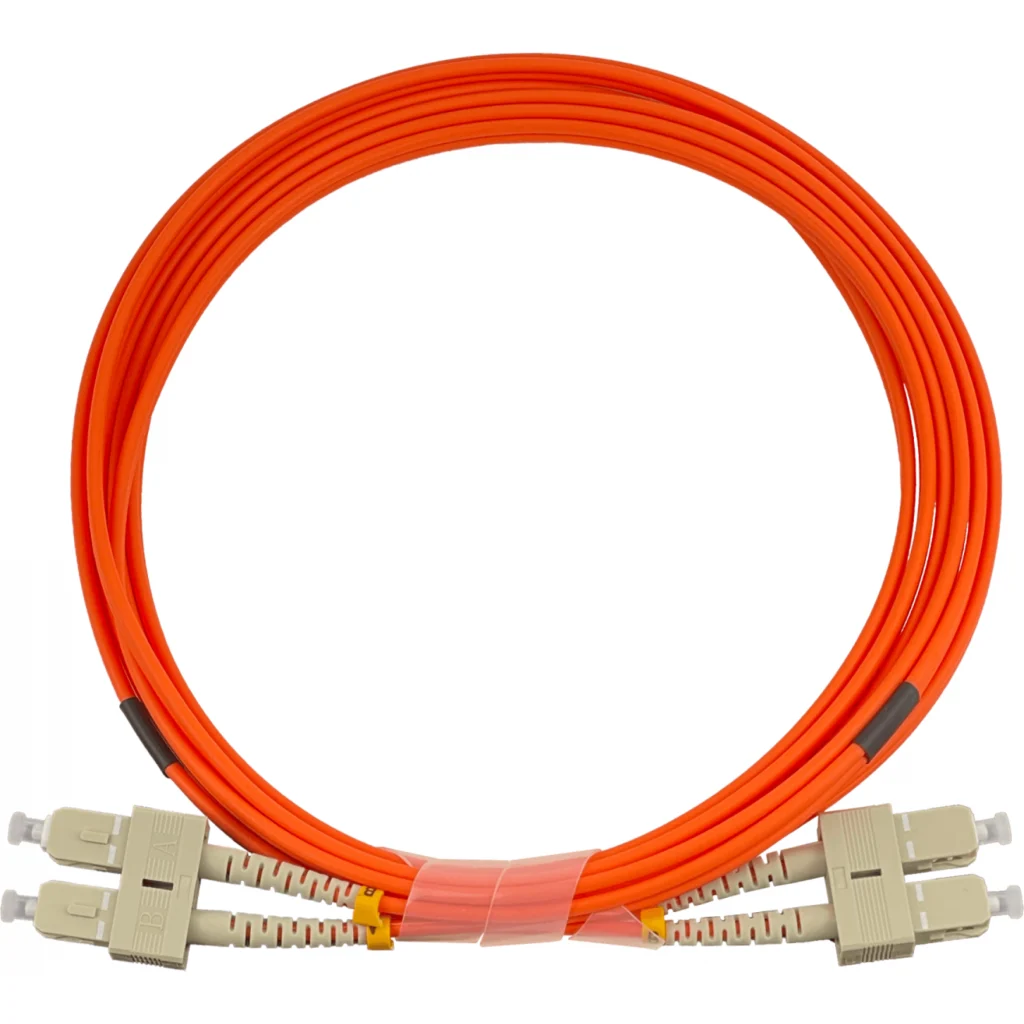 Imagen 2 de 3mt SC-SC OM1 Multimodo MM Duplex Jumper Fibra 62.5/125um LSZH