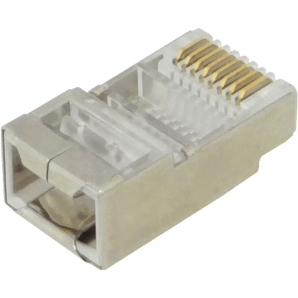 Imagen 1 de XINTYLINK EZ-RJ45 CAT5E STP FTP Bolsa 50 Conectores con Orificios-1mm