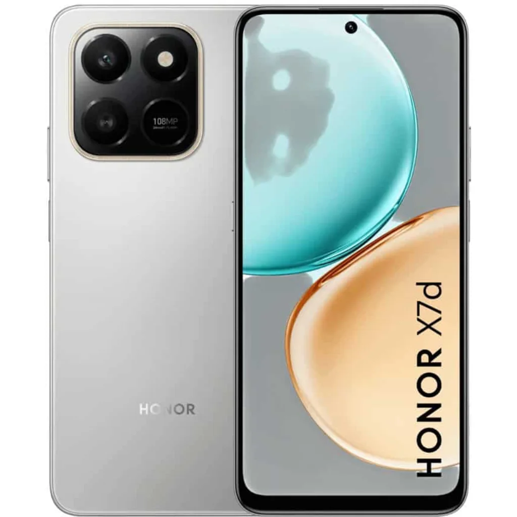 Honor - 6 GB X7d - Smartphone - Android - 256 GB - Meteor Silver - Touch