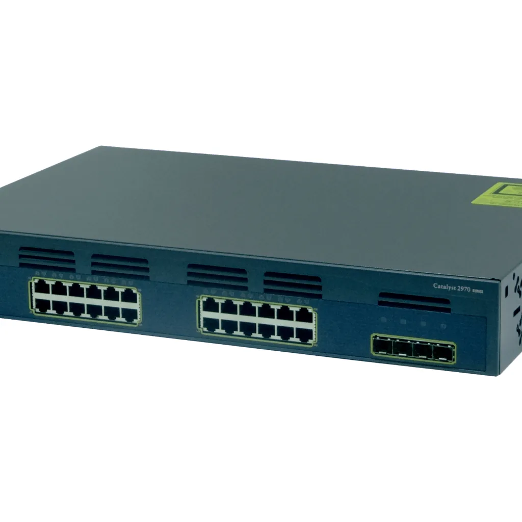 Imagen 3 de Switch Catalyst 2970G 24Port 10/100/1000T + SFP (4 mini slot puertas Giga)
