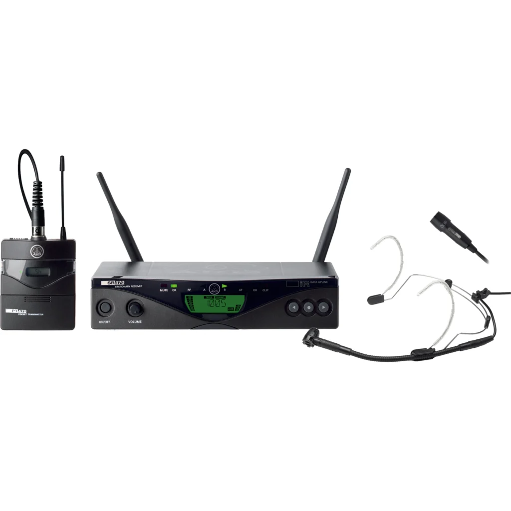 AKG WMS470 Micrófono Inalámbrico para Presentaciones BD10-50MW