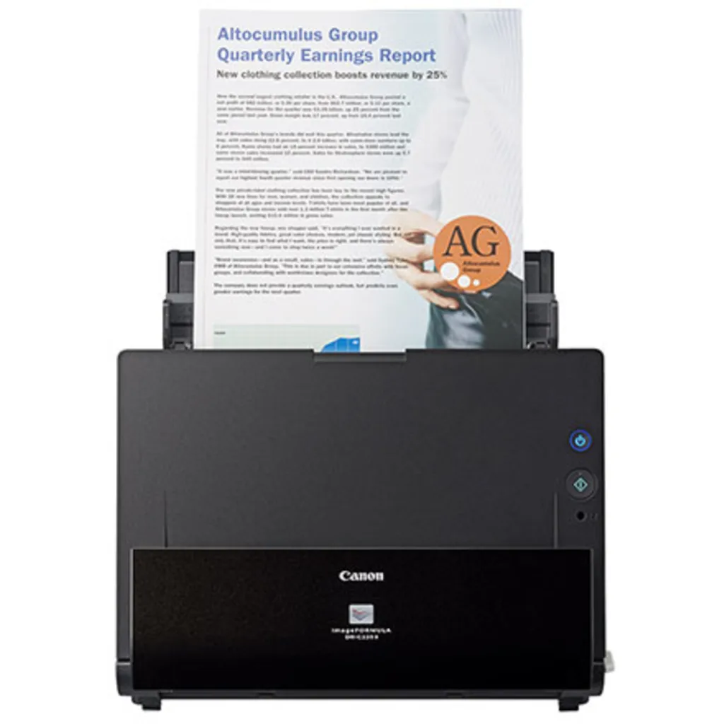 Imagen 4 de Escáner de Escritorio Canon DR C225 Color 600*600 DPI 25ppm Duplex USB