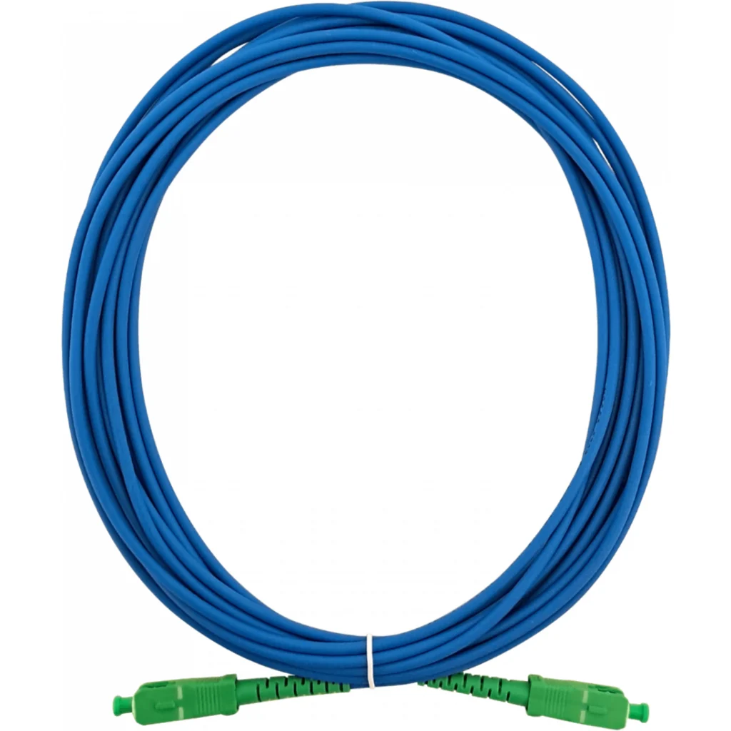 LSZH Blindado 5mt SC/APC-SC/APC SM Simplex JumperFibra 3.0mm 9/125um