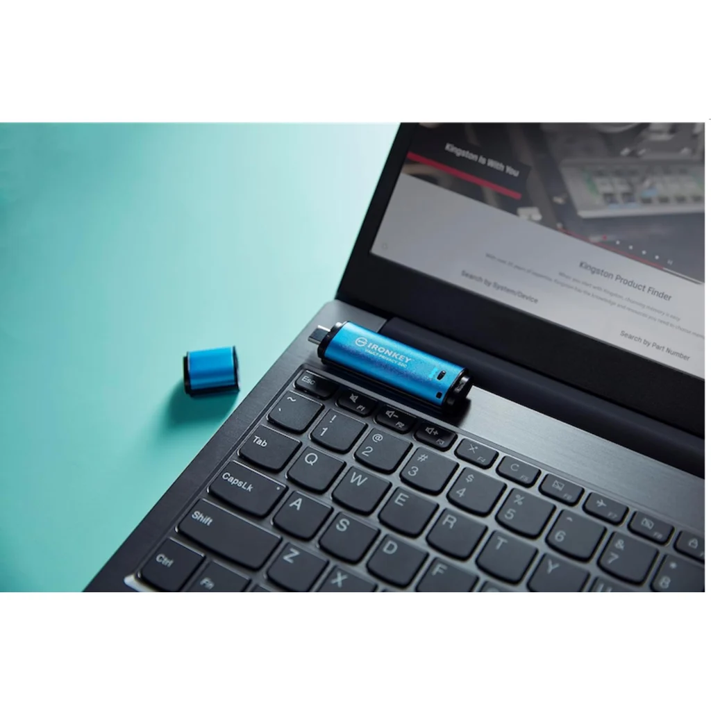 Imagen 4 de KINGSTON 32GB USB-C Encriptado AES-256 IronKey IKVP50C/32GB Pendrive