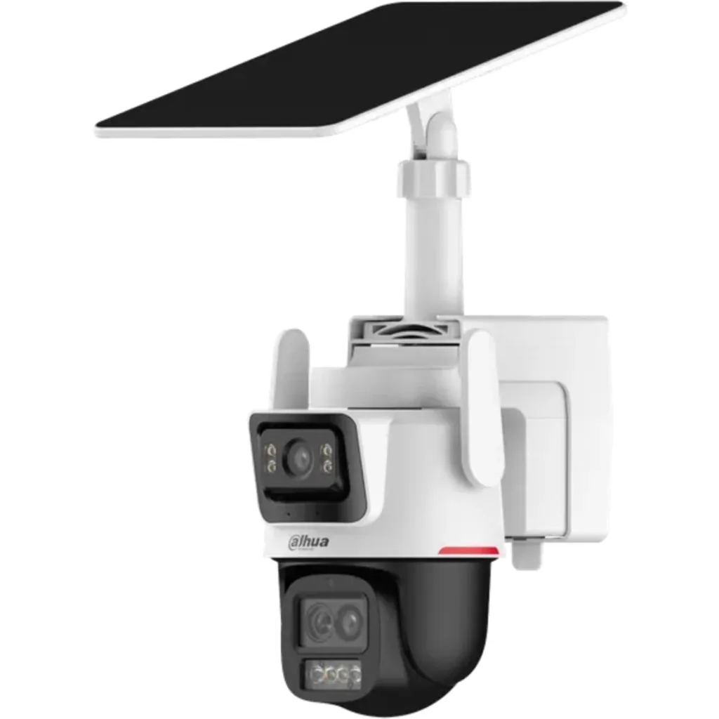 Imagen 1 de DH-IPC-PTS2649C-3E3Z-4GB20-0280B-PRO. 3+3MP WizColor Hybrid-zoom PT 4G Solar Power Network Camera