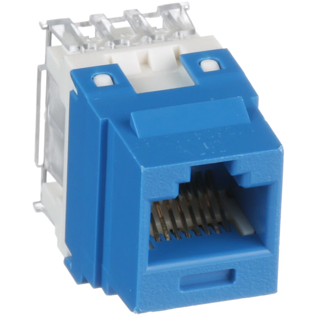 Imagen 2 de Panduit NetKey Punchdown Jack Module - Modular insert - RJ-45 - blue
