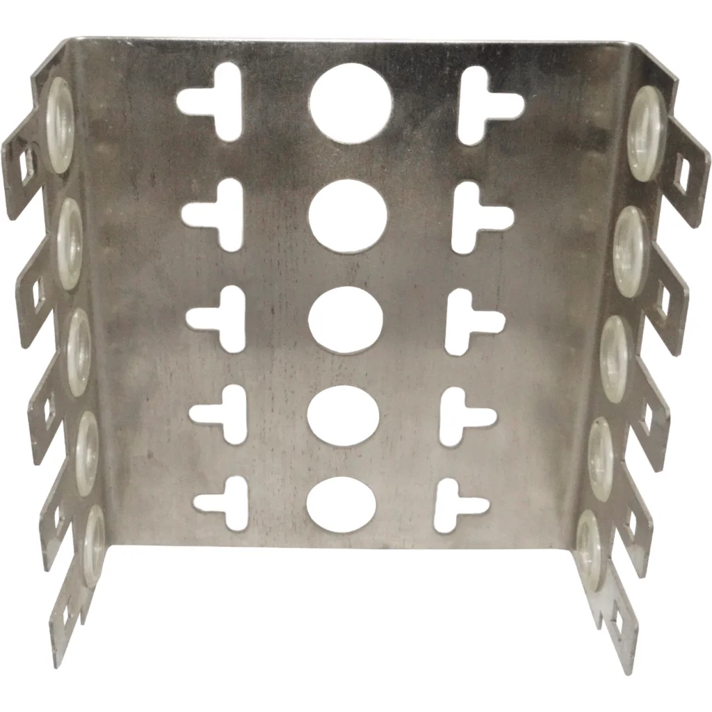 50-Pares 22mm 5-KRONE Soporte Metalico Base 5-Regletas
