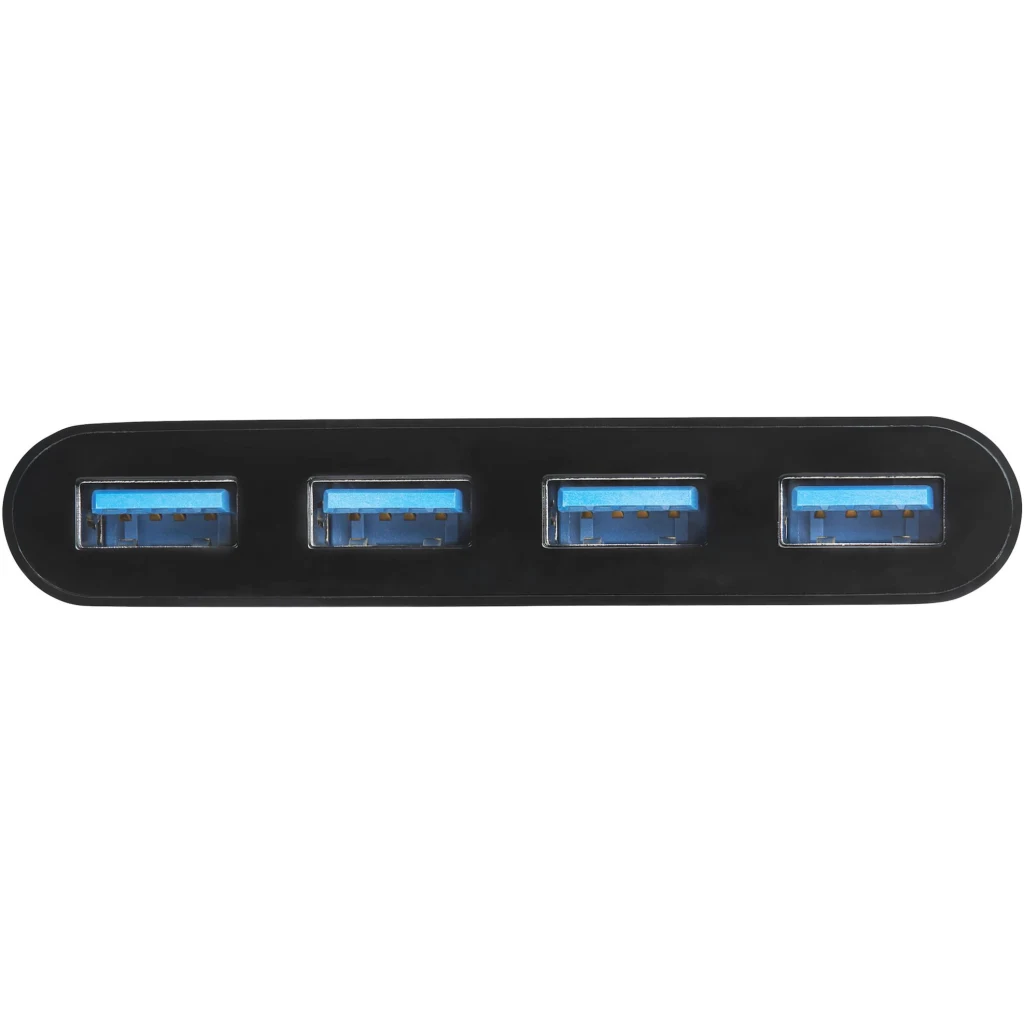 Imagen 1 de HUB USB-C StarTech 4 Puertos USB-A 3.0 Alimentado por el Bus Color Negro