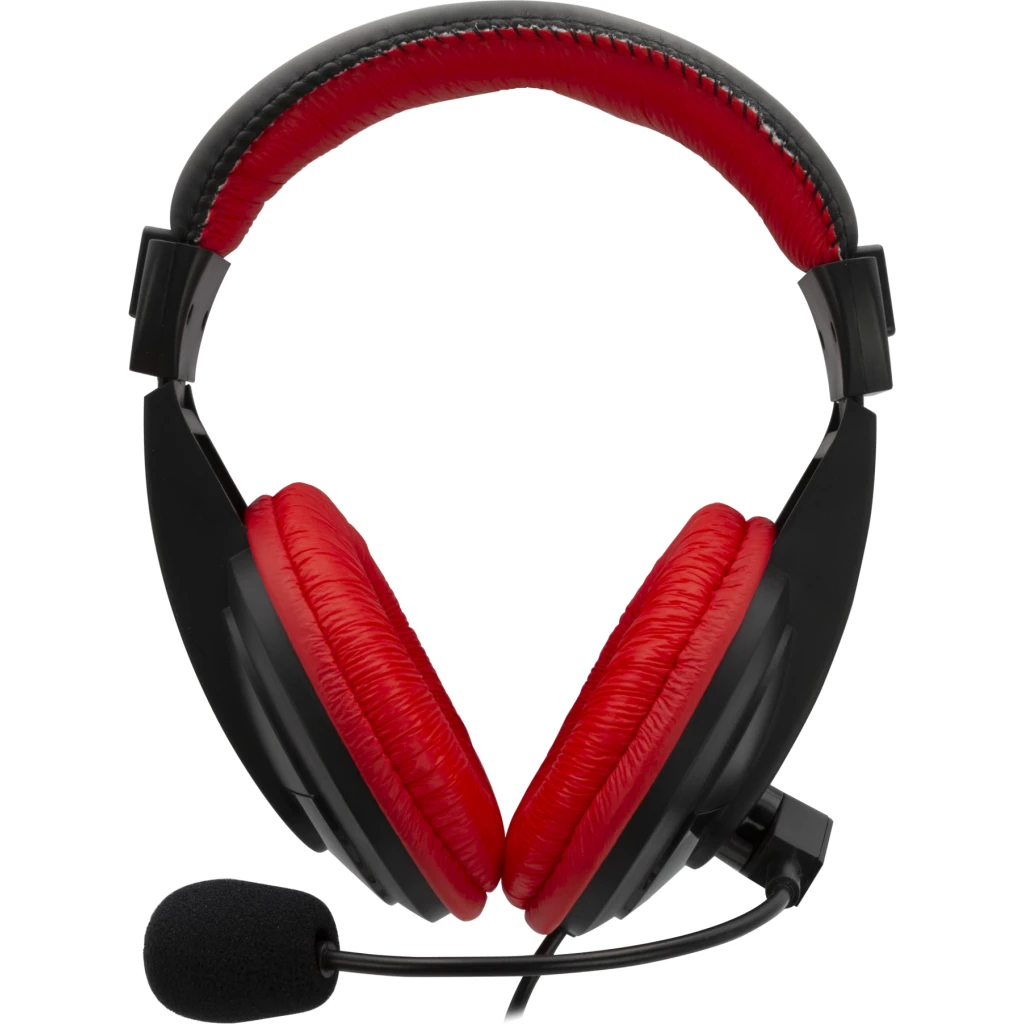 550RD HEADSET GAMER MONSTER LOUD RED