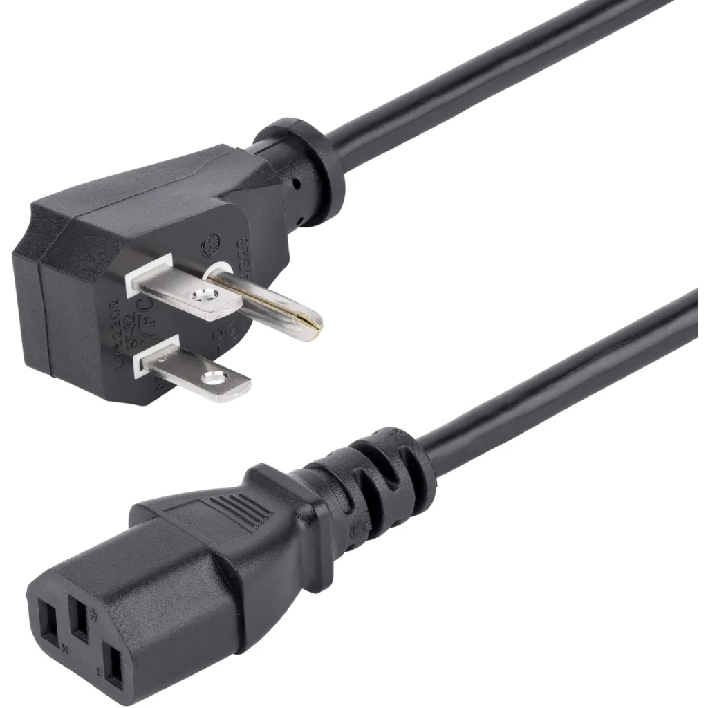 Cable de 1.8m Plano NEMA 5-15P a C13