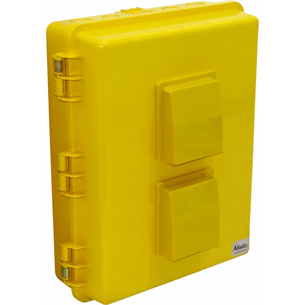 Imagen 5 de ALTELIX Ventilada Amarilla 432x355x152mm IP55 Caja Exteri NEMA3 PC+ABS