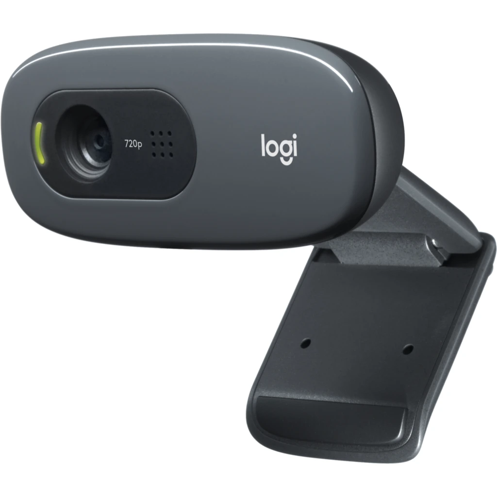Cámara Web Logitech C270 HD 720p/30 fps Foco fijo Interfaz USB 2.0 Color Negro