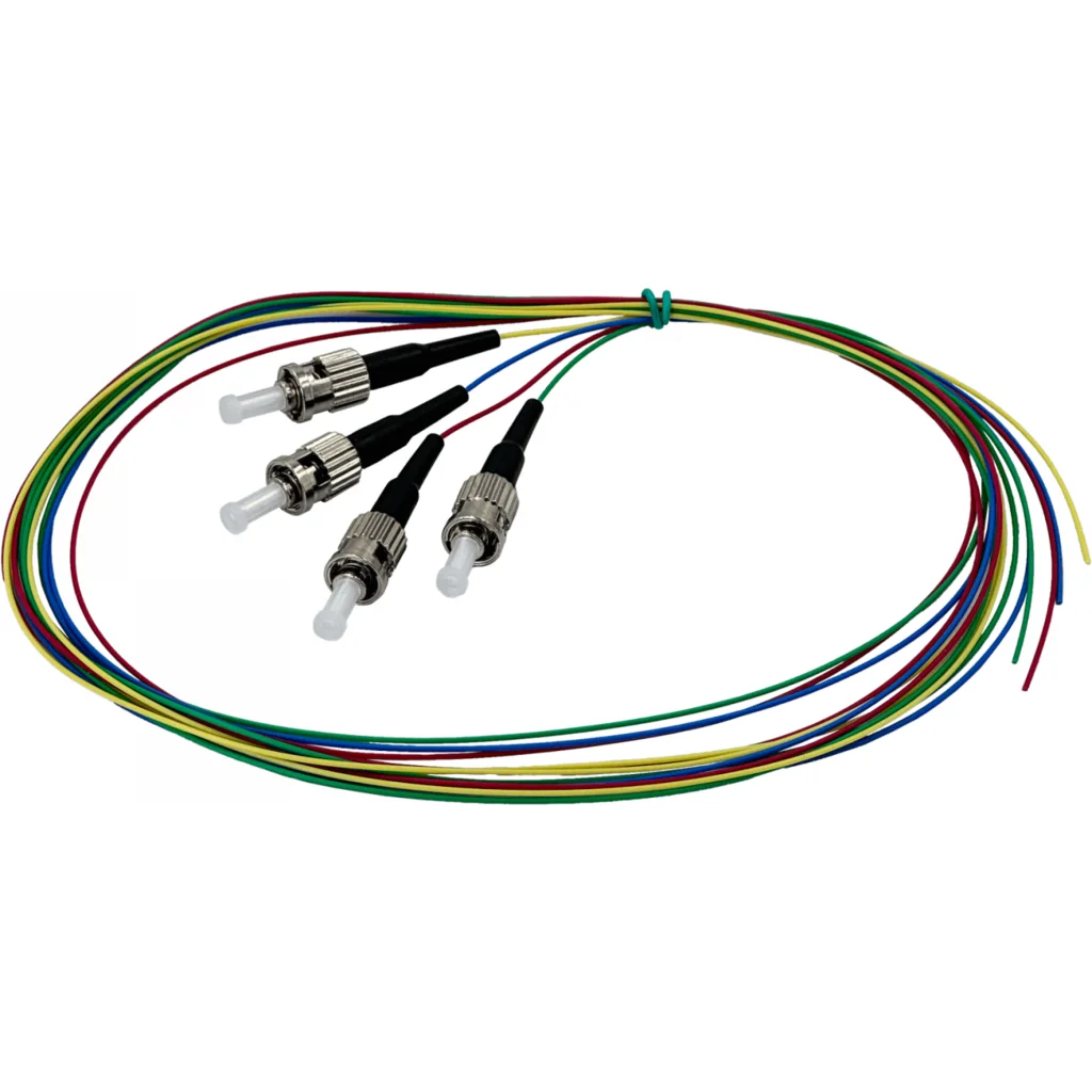 Imagen 2 de ST/UPC OM3 Multimodo 1,5mt 4-Unidades Pigtail 50/125um 0,9mm 150cm