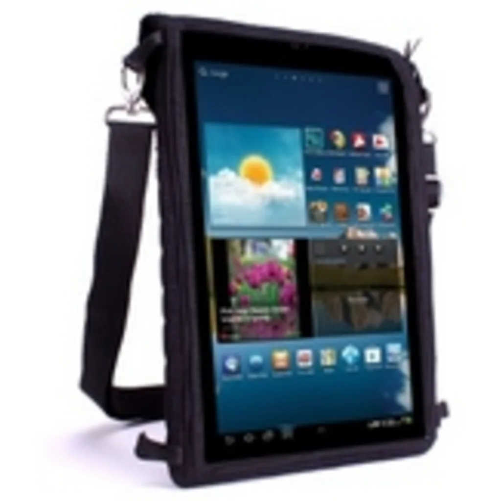 Funda de viaje de Rugged 10.1 Tablet Samsung (Nuevo Caja Abierta)