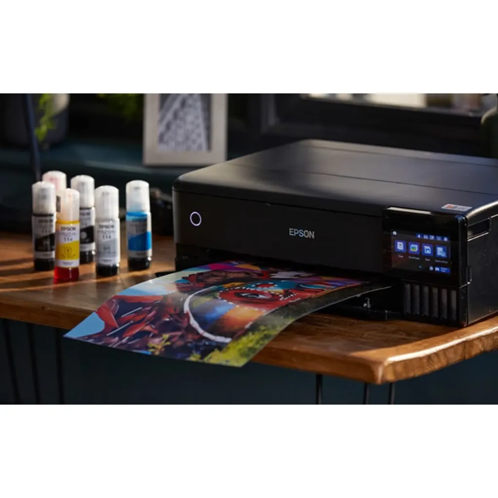 Imagen 15 de Impresora Multifunción Epson EcoTank L8180 Inyec Tinta 6 colores USB WiFi LAN SD
