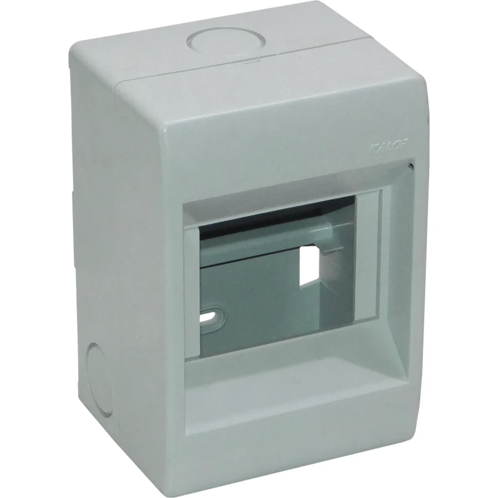 KALOP s/Tapa 54mm-Ancho 46mm-Alto Caja Plastica p/Automaticos Riel Din