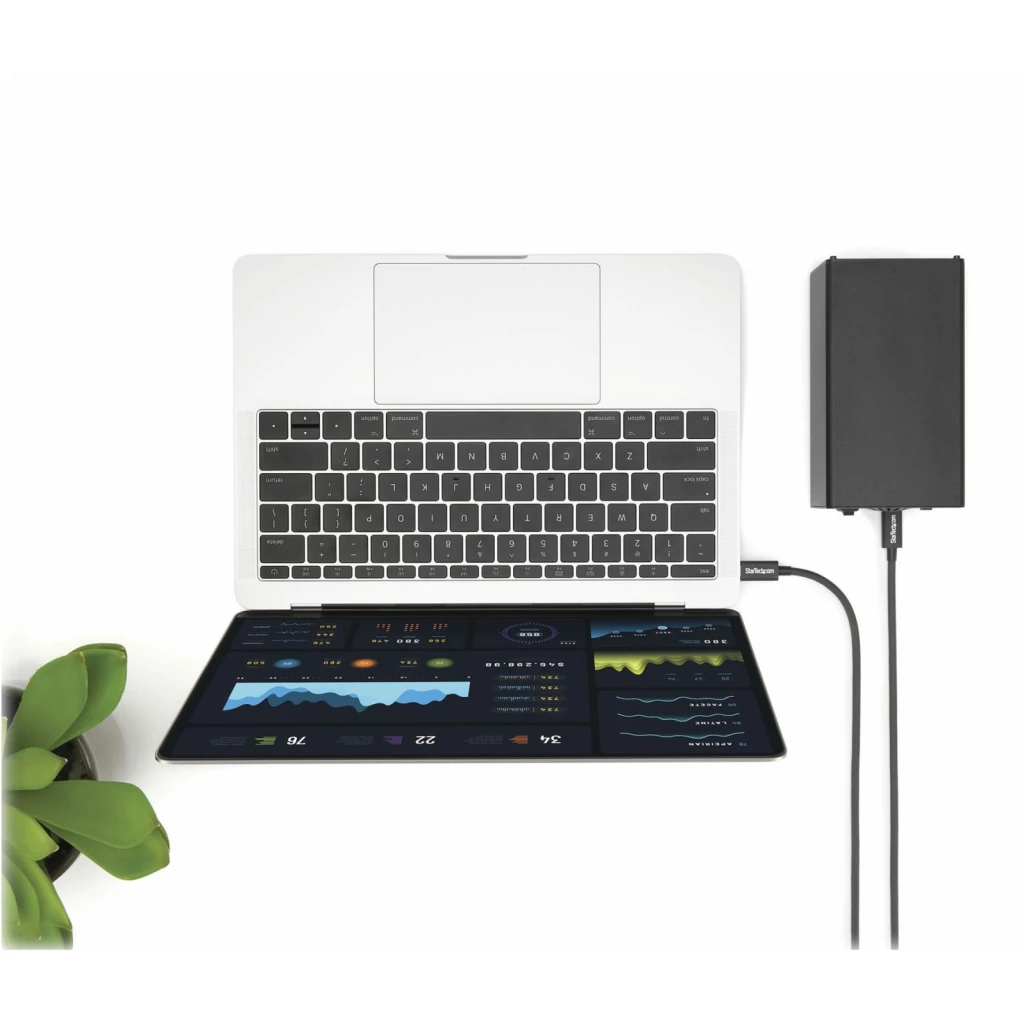 Imagen 8 de Cable Thunderbolt 3 USB-C M/M 20Gbp/s 4K 60Hz 2 Mts Nique Color Negro - StarTech