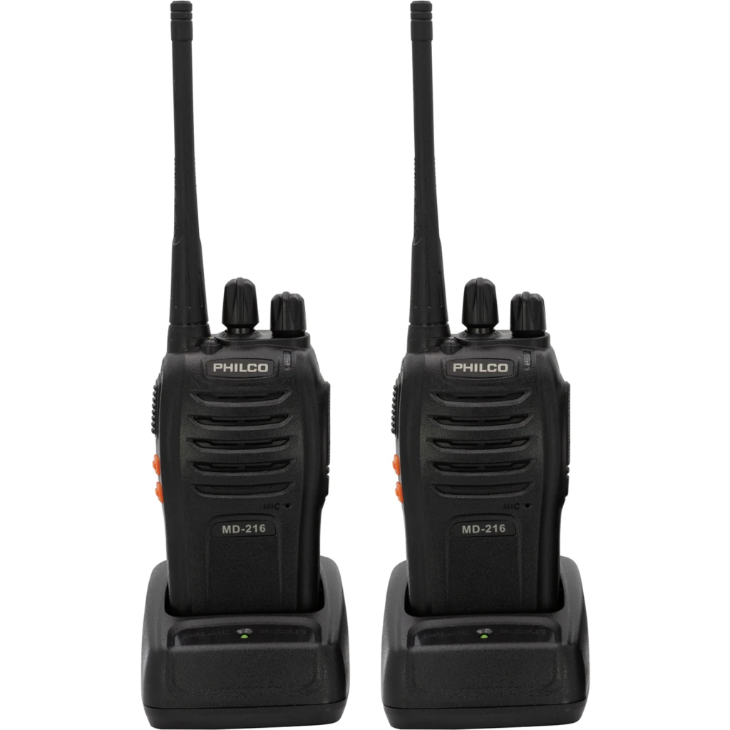 Imagen 2 de Kit Radiotransmisor Portátil Philco MD216, 16Kms, Incluye manos libres