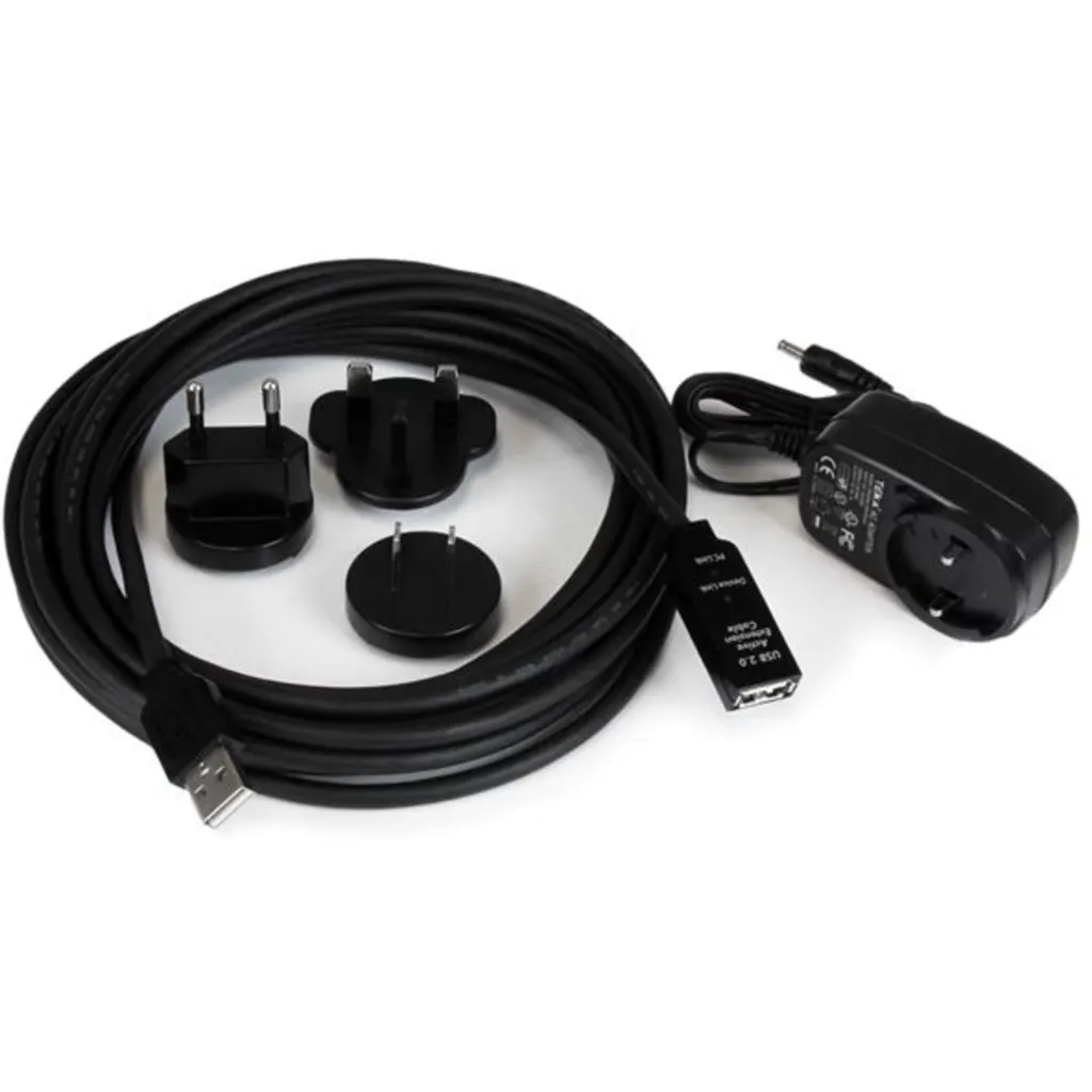 Imagen 3 de Cable Extensión USB 2.0 Tipo-A M/H 5mt  Activo Negro - StarTech