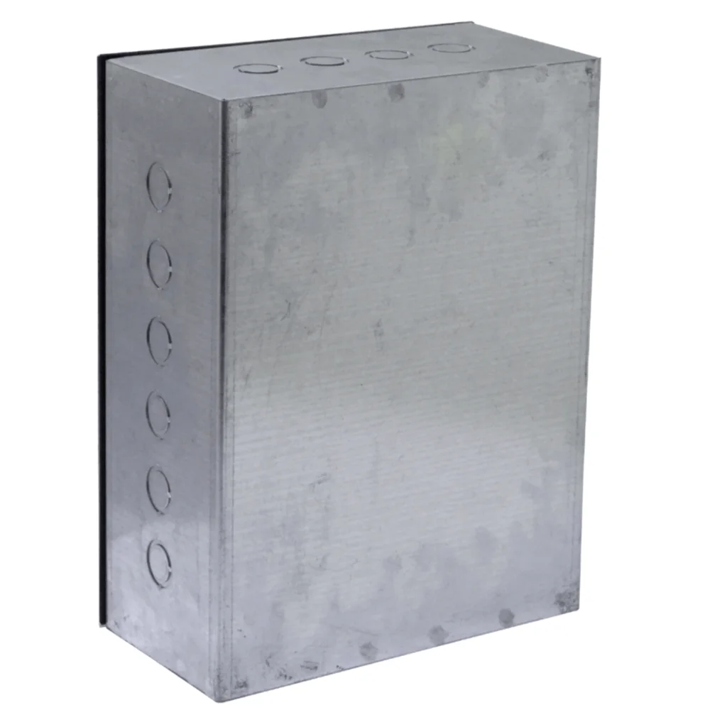Imagen 1 de C34 Caja 400x300x150mm c/Tapa-405x305mm Zincada Metalica
