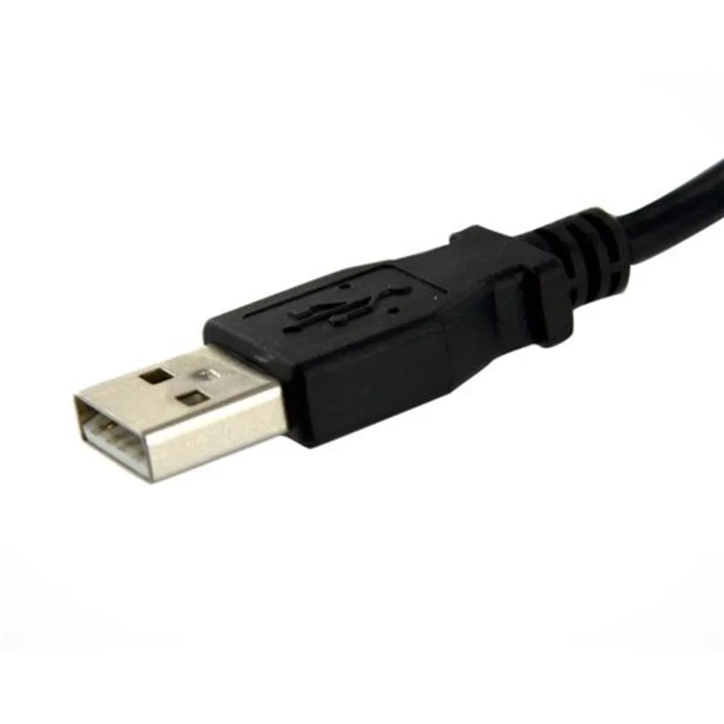 Imagen 3 de Cable Extensión USB-A Macho a USB-A Hembra Montaje en Panel Longitud 30 cm 