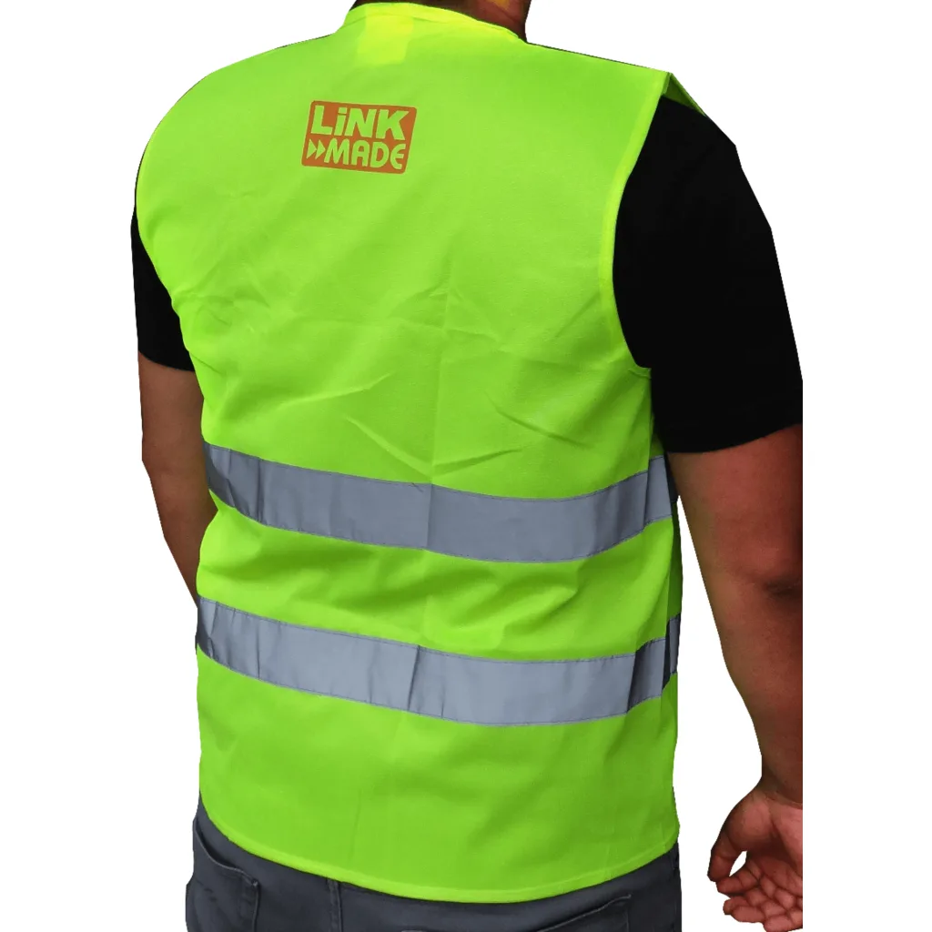 Imagen 1 de LINKMADE Chaleco Reflectante Ley Chilena - Varias Tallas