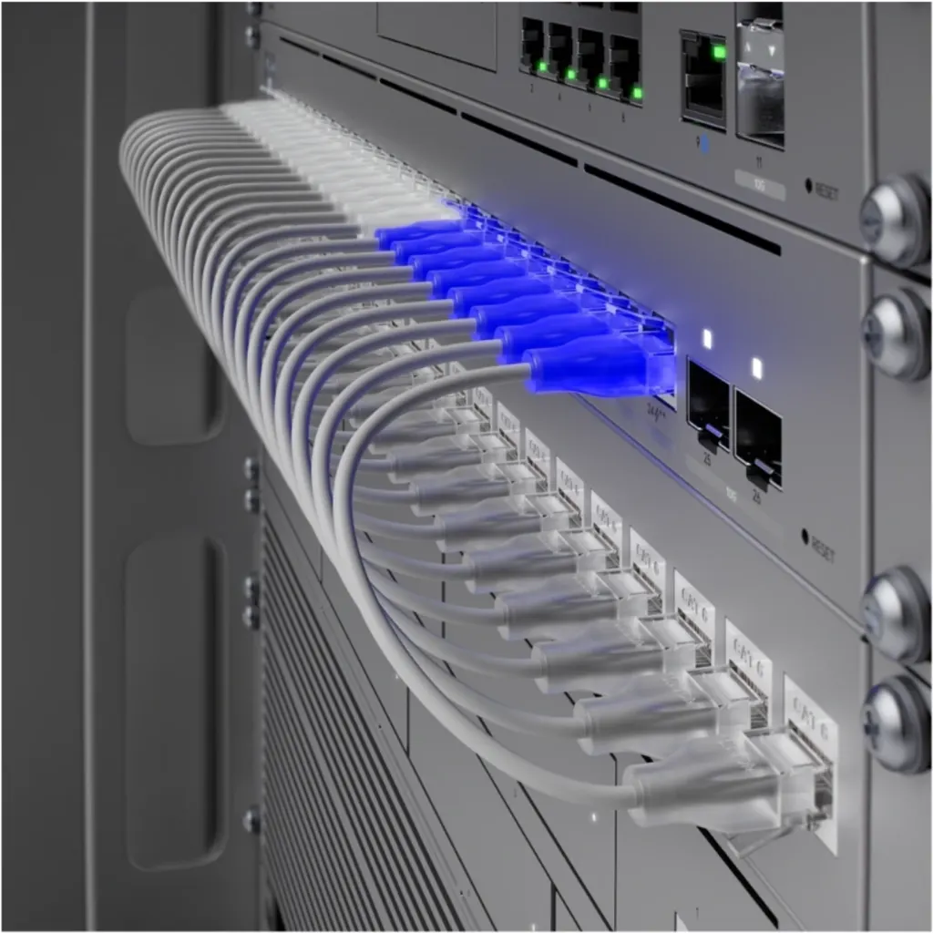 Imagen 1 de Switch Ubiquiti I 8-2500 16-1000 POE++ 400W-TOT 2-SFP+10G REQ-UNIFI SWITCH L3