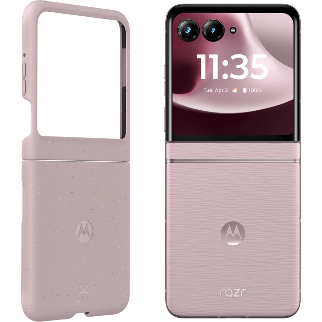 Imagen 3 de Celular Plegable Motorola Razr 70 5G 512GB 12GB RAM Rosa (Violet Ice)