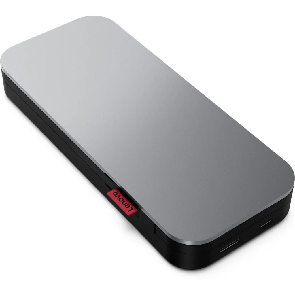 Imagen 5 de Power Bank Lenovo Go 20.000mAh 2* USB-C , 1 USB-A Carga simultánea p/ 3 equipos (Nuevo, Caja Abierta)