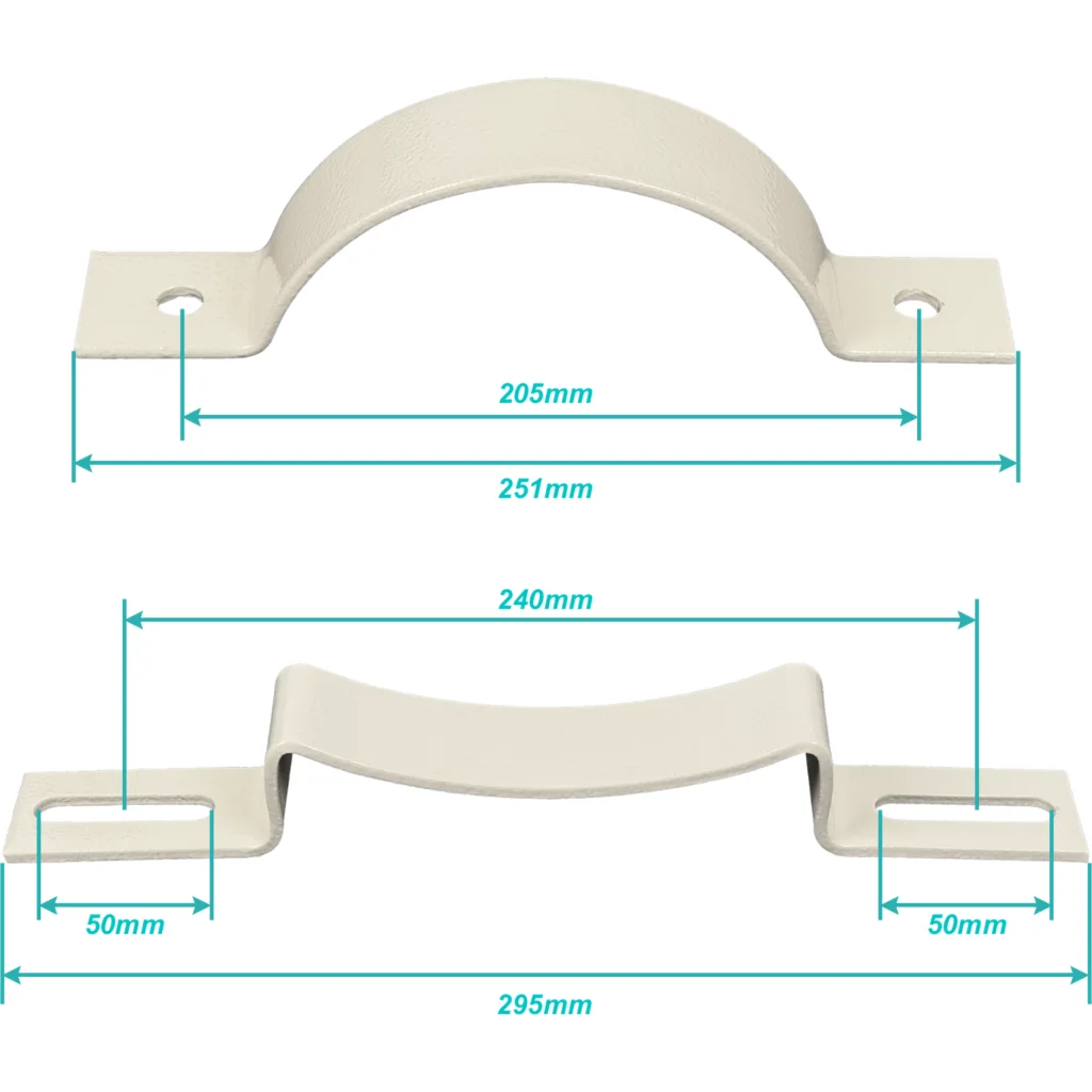 LINKMADE Kit p/montaje en poste Rack Exterior RK10-4LE/6LE RK17-4/6LE