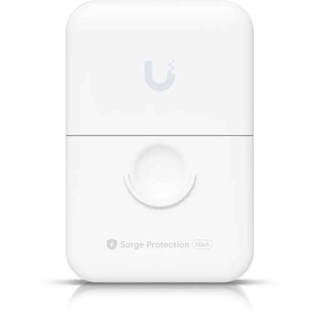 UniFi Exterior 20kA Protector Sobretension 2-RJ45 10Gbps PoE++