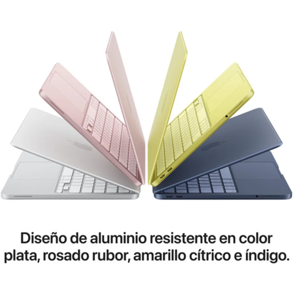 Imagen 5 de MacBook Neo 13/ A18 6C/ GPU 5C/ 8 RAM/ 512GB touch ID plata