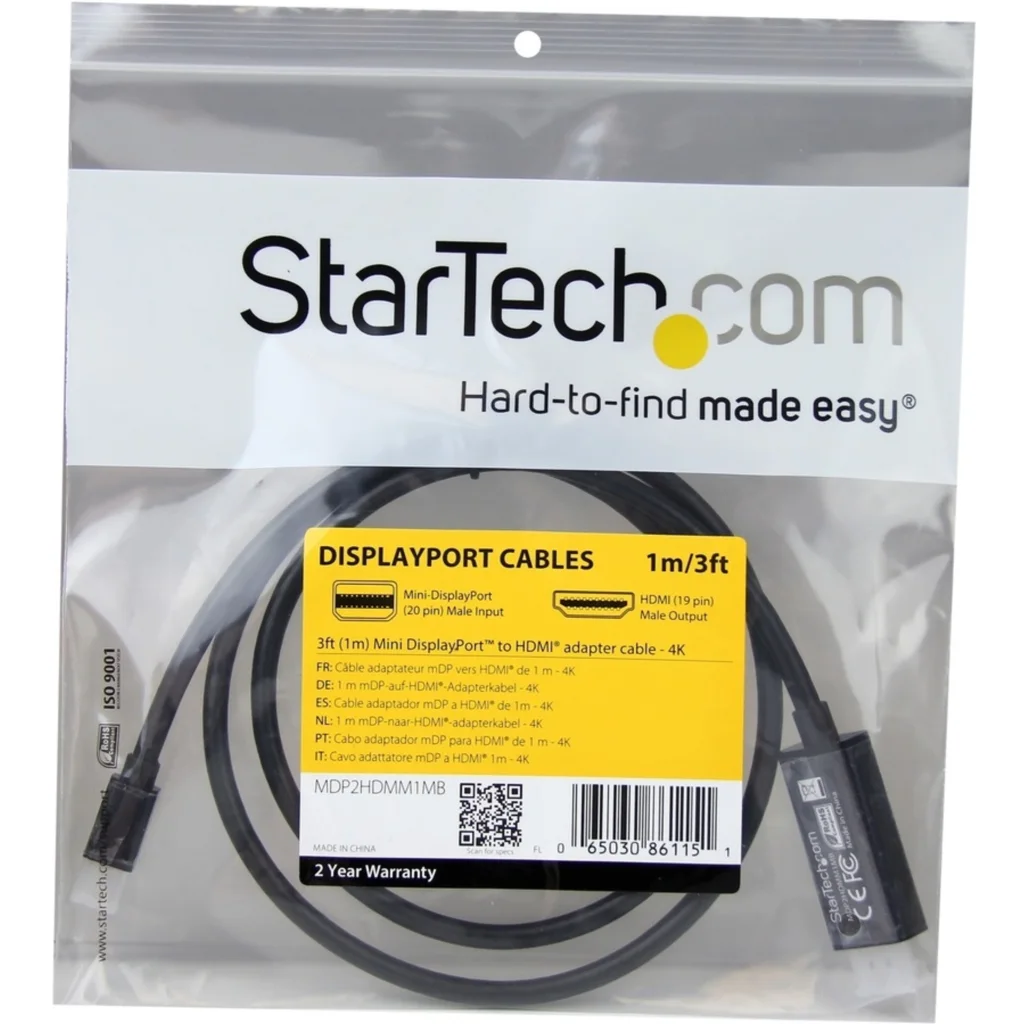 Imagen 5 de 3 ft mDP to HDMI converter cable